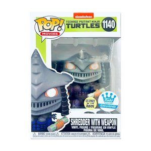 Funko Pop! TMNT - Shredder with Weapon (GITD) Funko Shop Exclusive